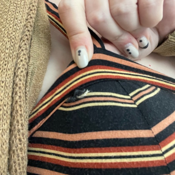 Striped Bustier Top - Picture 11 of 11